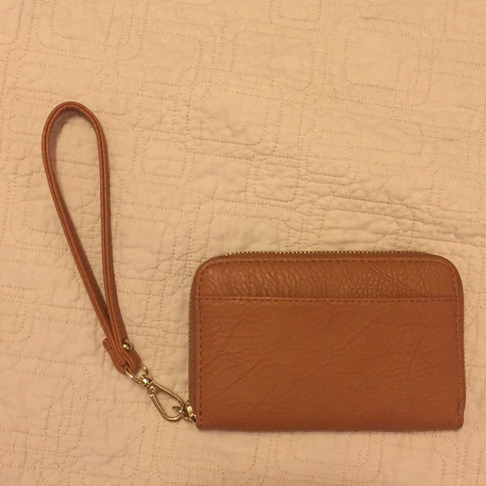 Charming Charlie Brown Wristlet